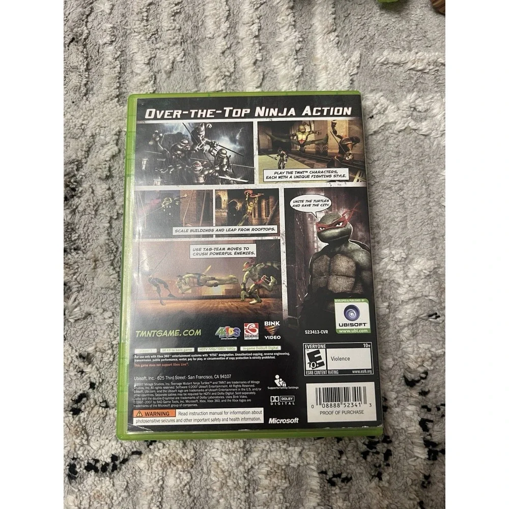 TMNT: Teenage Mutant Ninja Turtles — Xbox 360 (2007)